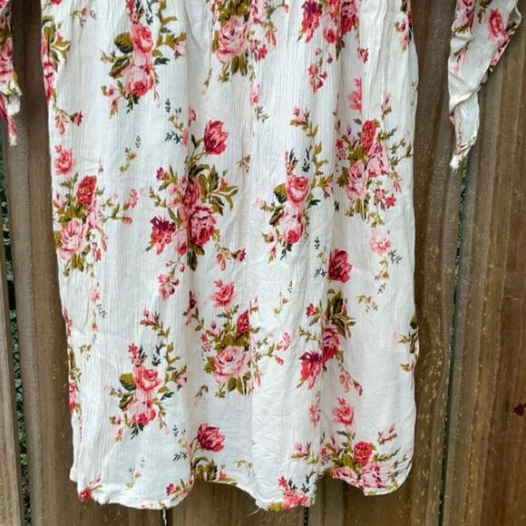 Take 50% OFF- Style House Floral Mini Dress, Size-L - Picture 3 of 6